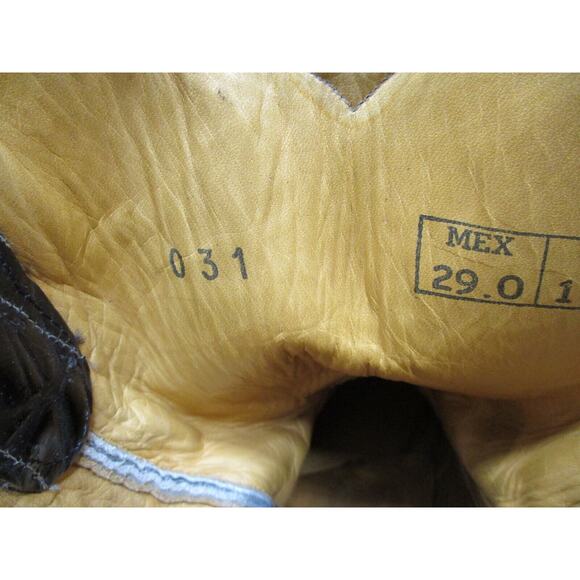 Rogers boots Western Cowboy Black Exotic print boot - size 10 - Picture 11 of 13